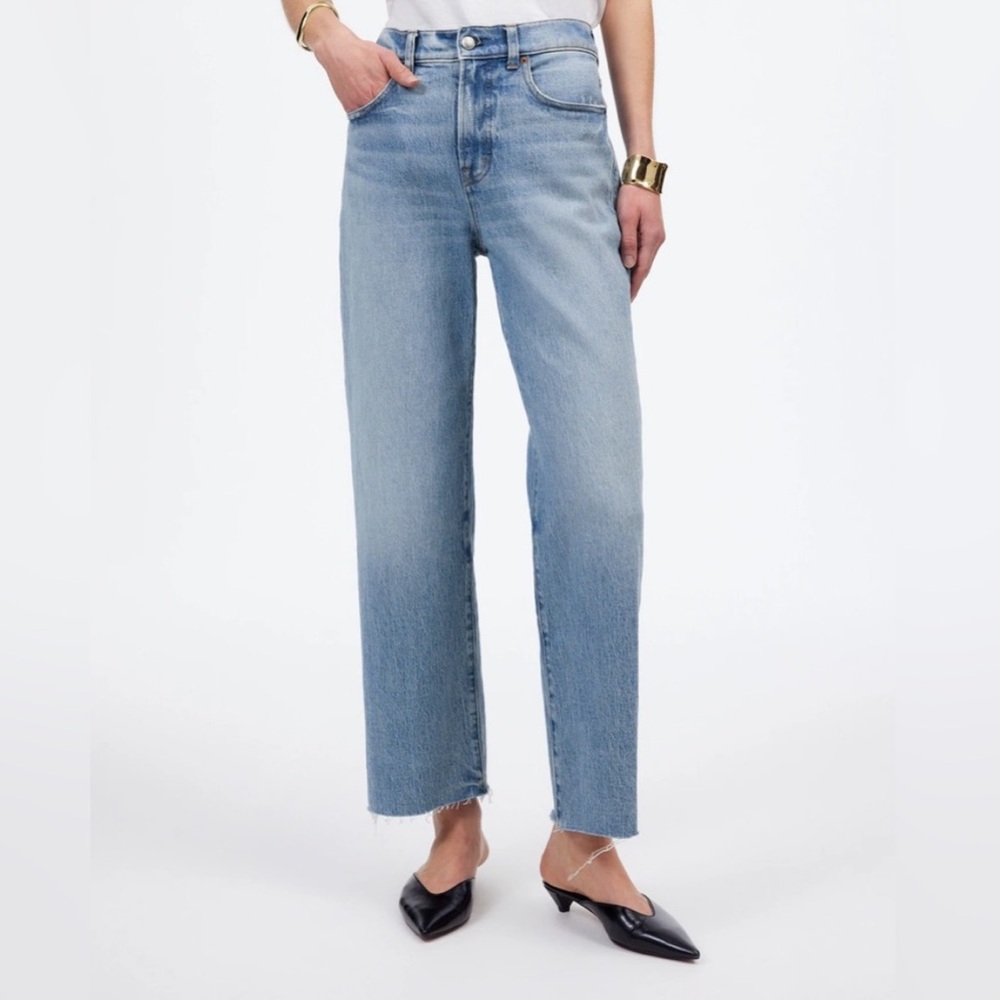 Madewell Perfect Vintage Wide Leg Crop Jean